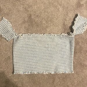 Off the shoulder tube top